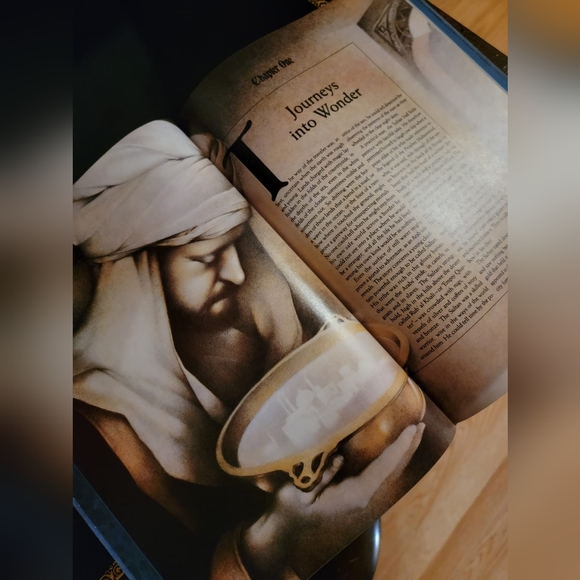 ⬇️Vintage Enchanted World Book Fabled Lands - Picture 2 of 2